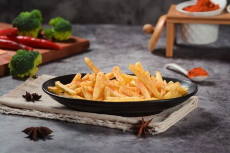 batata frita sequinha com o truque do vinagre
