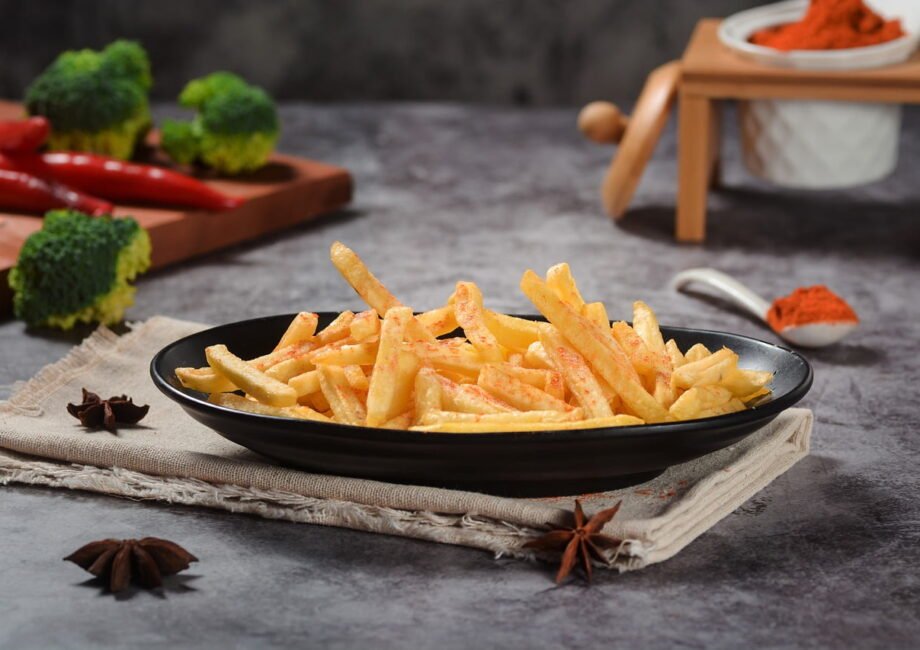 batata frita sequinha com o truque do vinagre
