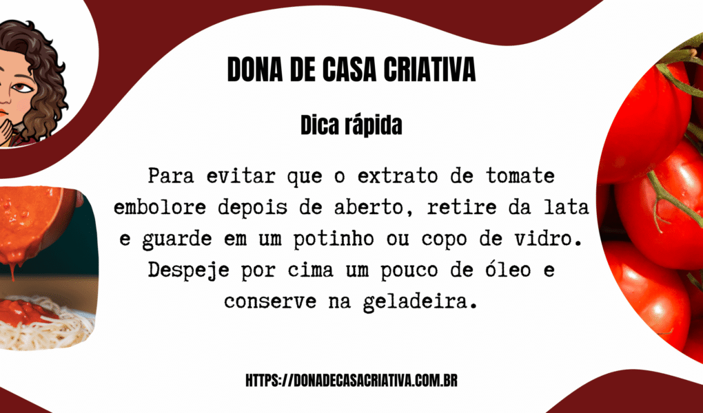 Como conservar molho de tomate Como conservar molho de tomate