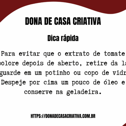 Como conservar molho de tomate