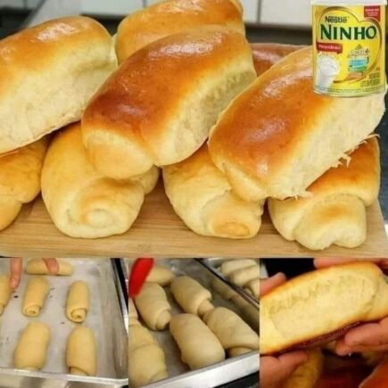 PÃO CASEIRO DE LEITE NINHO