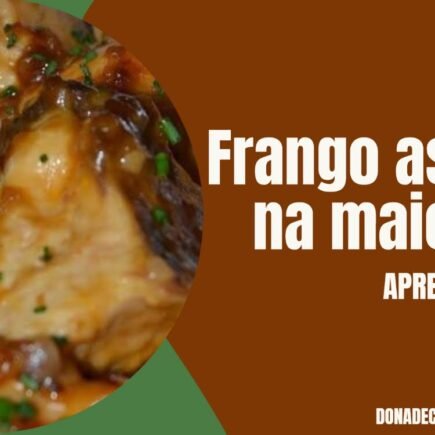Frango assado na maionese