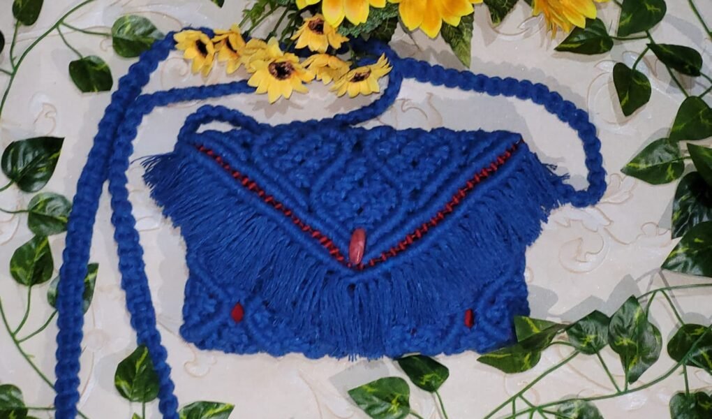 COMO FAZER MACRAME APRENDA A FAZER ESSA LINDA BOLSA