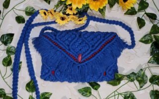 COMO FAZER MACRAME APRENDA A FAZER ESSA LINDA BOLSA