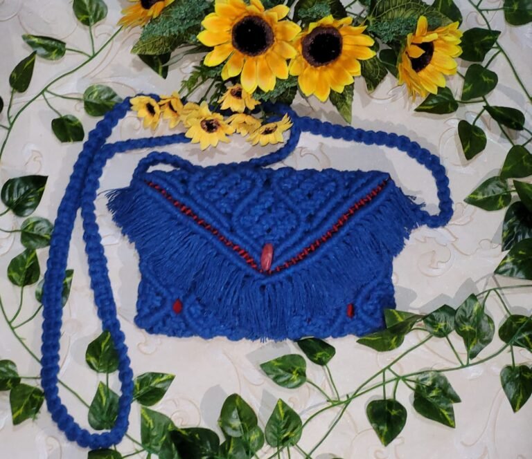 COMO FAZER MACRAME APRENDA A FAZER ESSA LINDA BOLSA