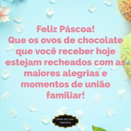 Mensagem de páscoa