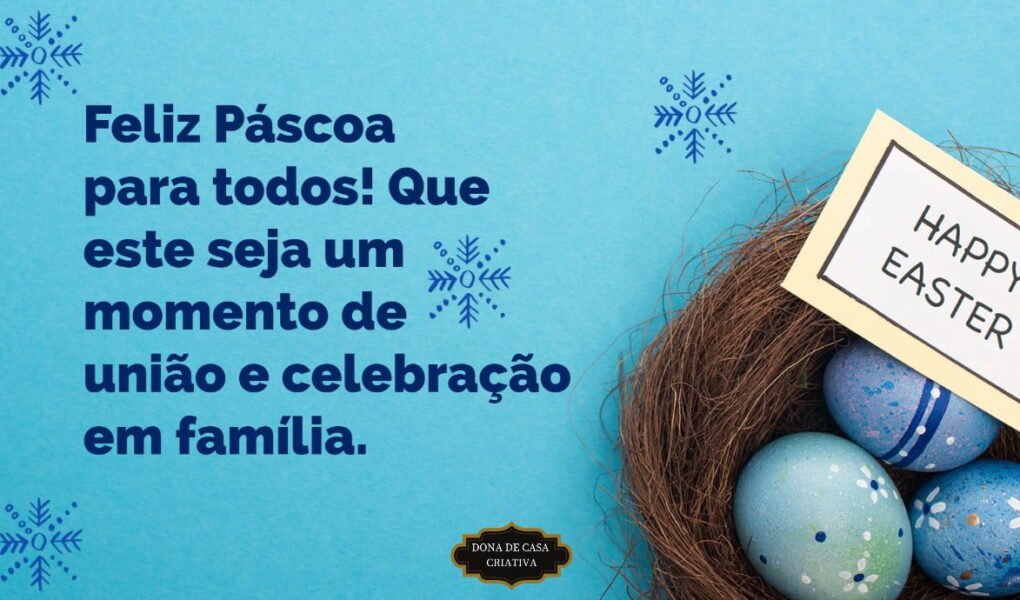 Mensagem de páscoa