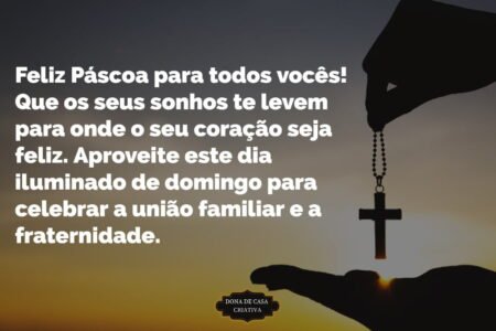 Mensagem de páscoa - tenha um dia iluminado nessa páscoa Mensagem de páscoa