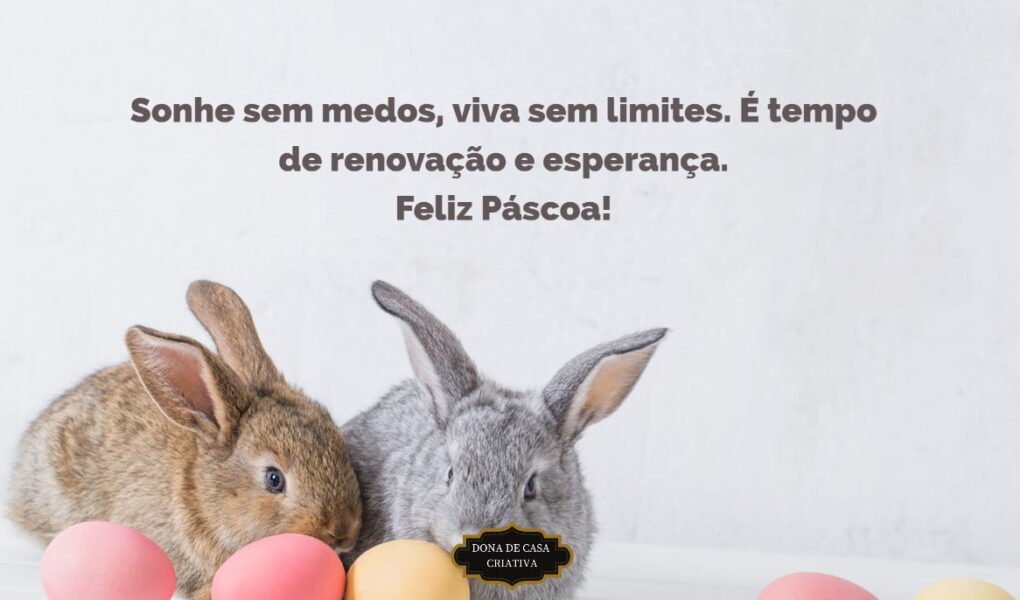 Mensagem de páscoa