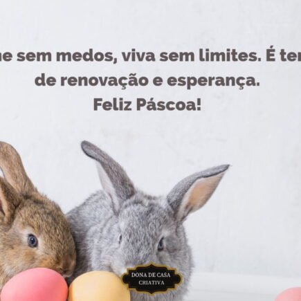 Mensagem de páscoa - Tempo de renovação Mensagem de páscoa