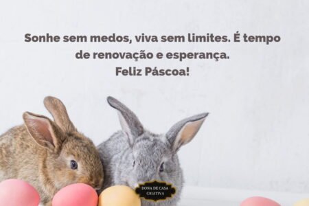 Mensagem de páscoa - Tempo de renovação Mensagem de páscoa