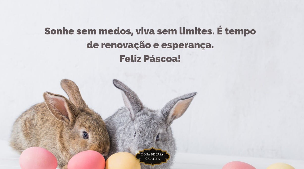 Mensagem de páscoa