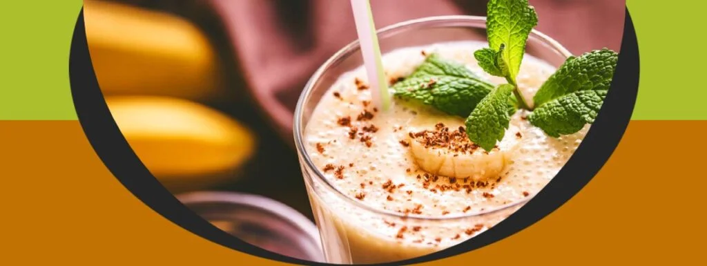 SMOOTHIE DE BANANA - receitas saudáveis