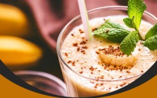 SMOOTHIE DE BANANA - receitas saudáveis