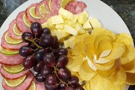 flor de batata pringles