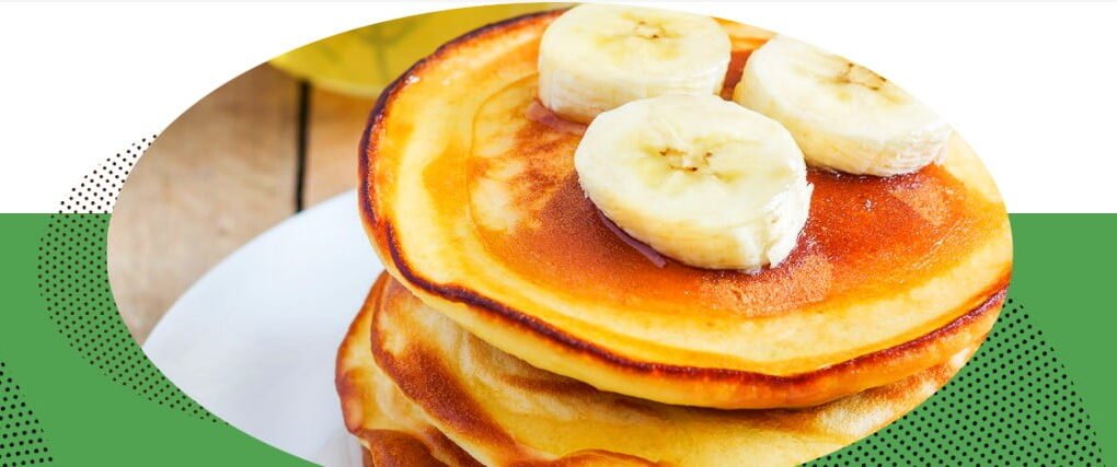 panqueca de banana com aveia - receitas saudáveis