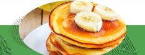 panqueca de banana com aveia - receitas saudáveis