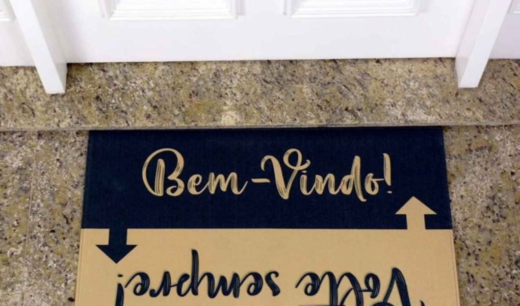 Tapete capacho personalizado