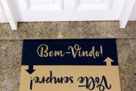 Tapete capacho personalizado