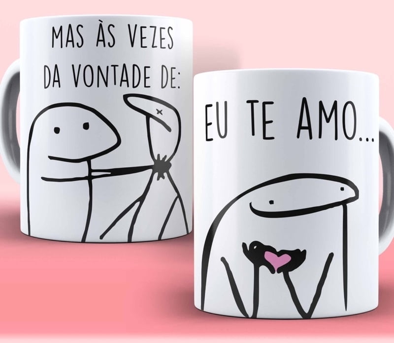 Canecas florks super engraçadas