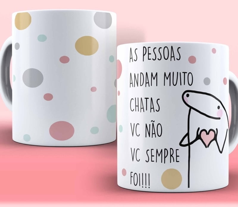 Canecas florks super engraçadas