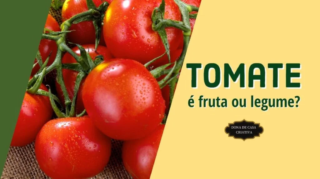 TOMATE É FRUTA OU LEGUME