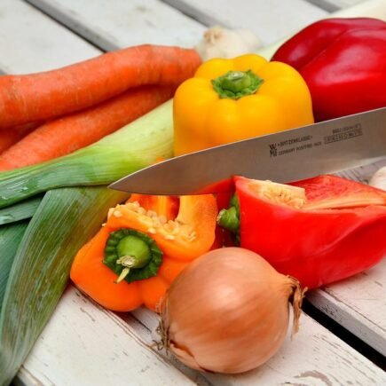 Como cortar vegetais como um chef Como cortar vegetais como chef
