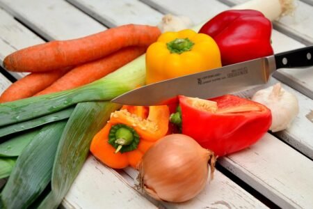 Como cortar vegetais como um chef Como cortar vegetais como chef