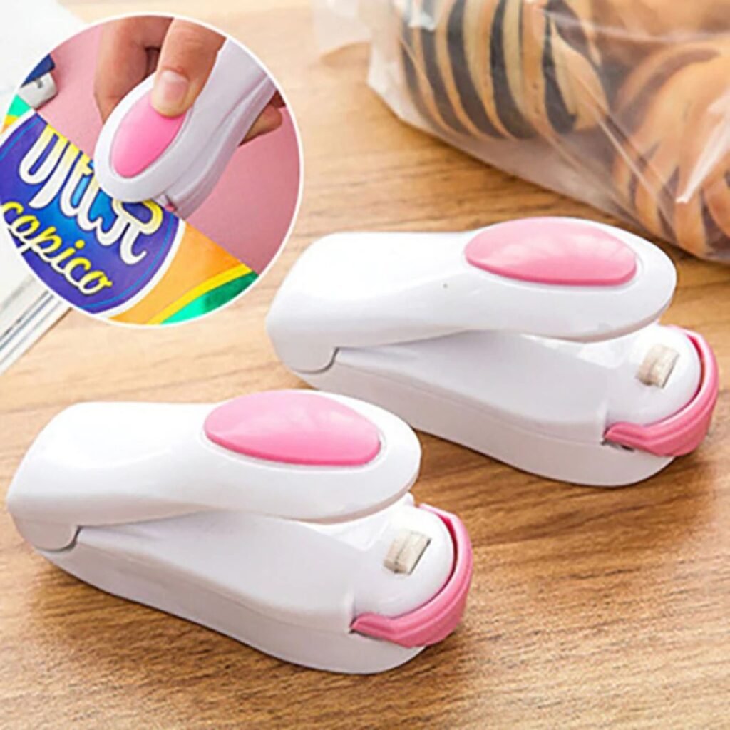 Mini seladora de alimentos