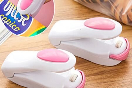 Mini seladora de alimentos