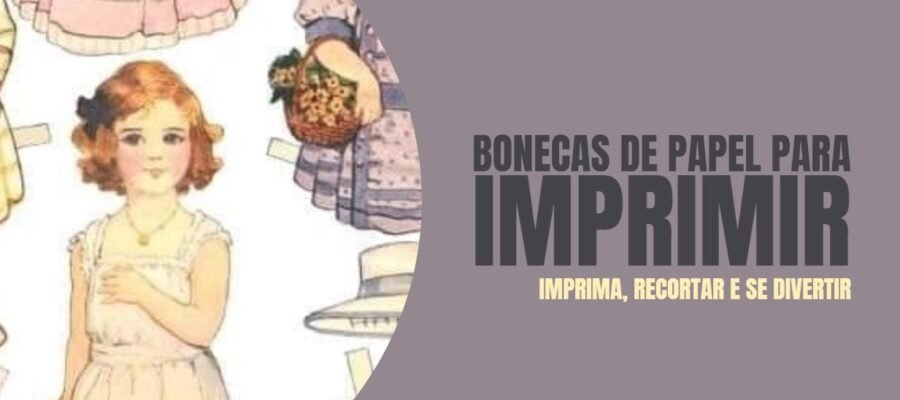 BONECAS DE PAPEL PARA IMPRIMIR