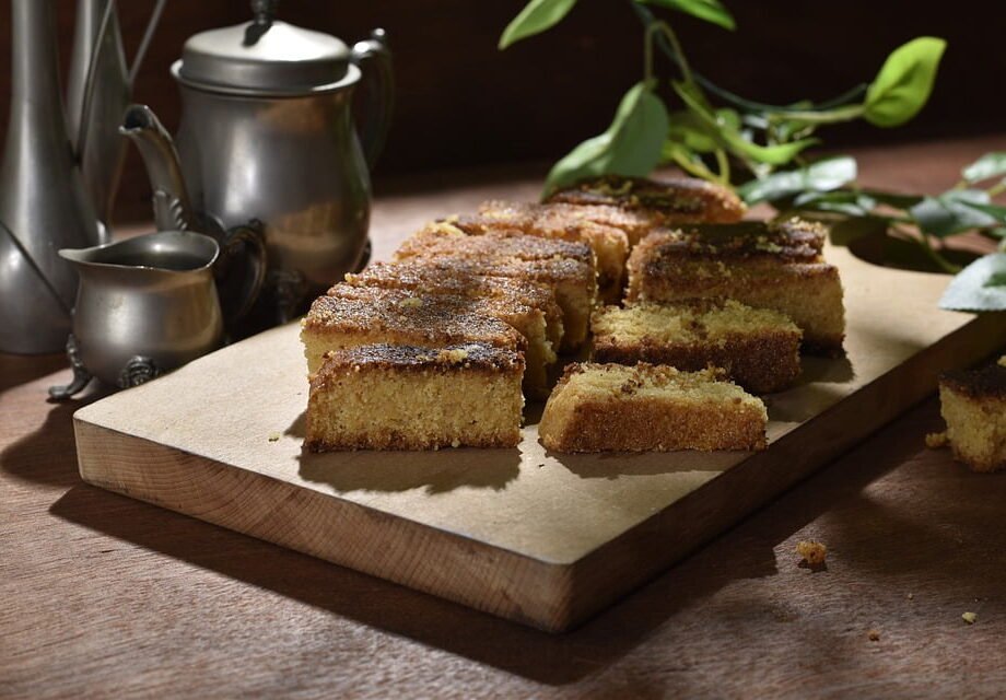 bolo de casca de banana