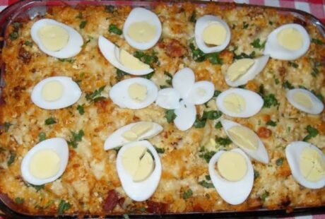 Arroz a carbonara