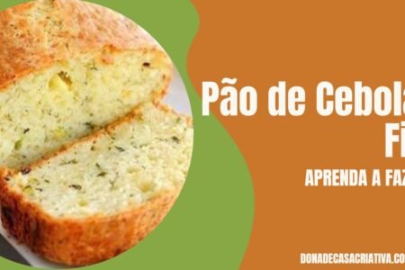 Pão de Cebola Fit