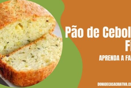 Pão de Cebola Fit