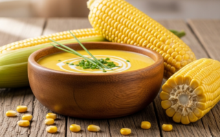 Receita de Creme de Milho