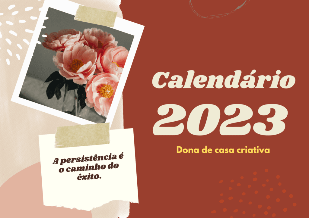 Calendário 2023 para imprimir