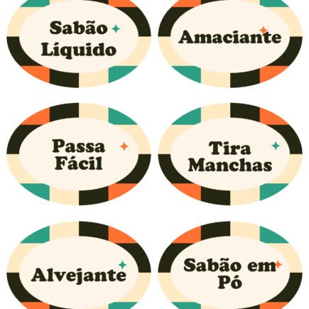 Etiquetas para lavanderia para imprimir