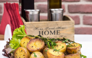 Batata assada no forno