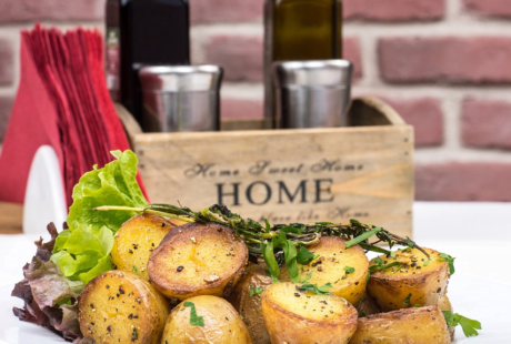 Batata assada no forno