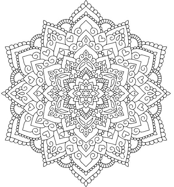 Mandalas para imprimir e colorir