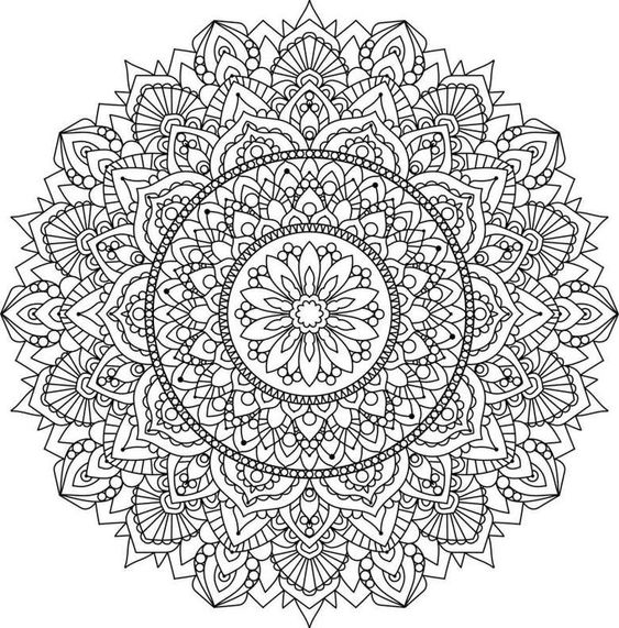 Mandalas para imprimir e colorir