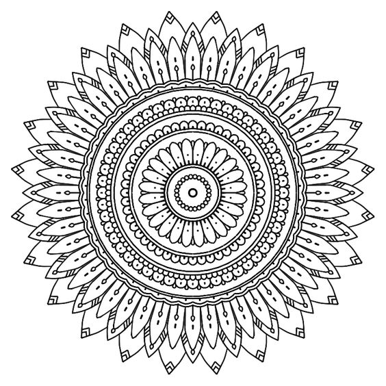 Mandalas para imprimir e colorir