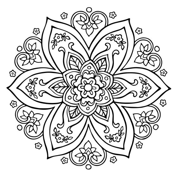 image 32 15 Mandalas para imprimir e colorir