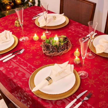 toalha de mesa natal
