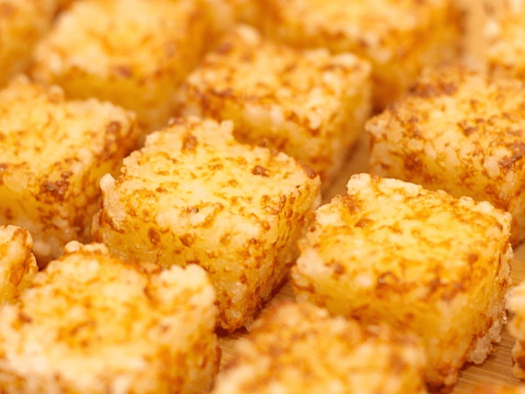 Dadinho de tapioca com mussarela