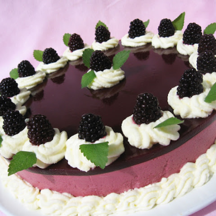 cheesecake de amora