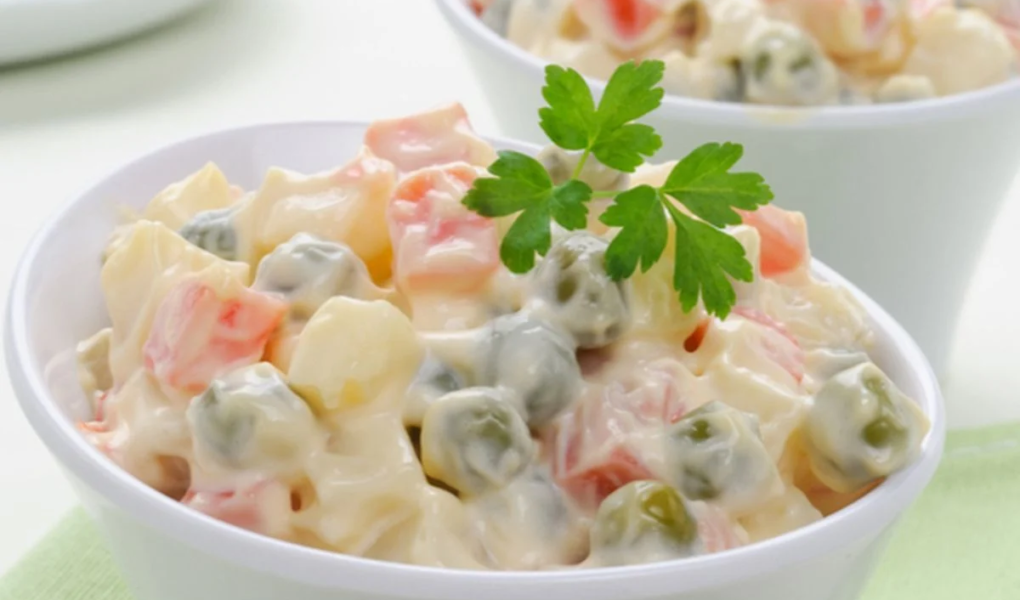 Salada de maionese simples salada de maionese simples