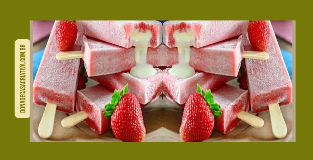 Paleta mexicana de morango