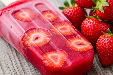 Paleta Mexicana de Morango: Receita Cremosa e Refrescante